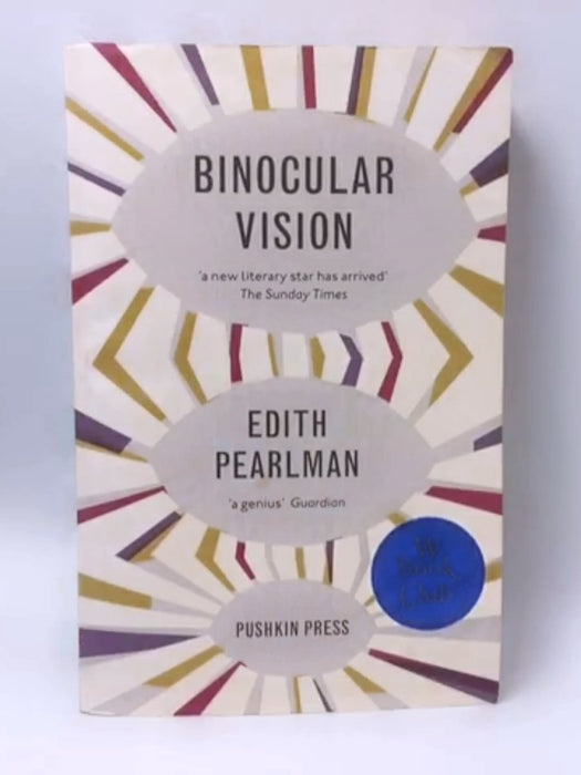 Binocular Vision Waterstones Only - Edith Pearlman; 