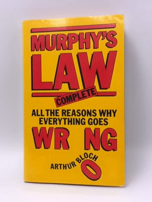 Murphy's Law Complete - Arthur Bloch; 