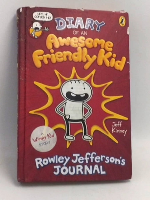 Diary of an Awesome Friendly Kid - Hardcover - Jeff Kinney