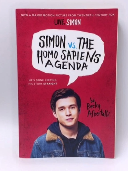 Simon vs. the Homo Sapiens Agenda Movie Tie-in Edition - Becky Albertalli; 