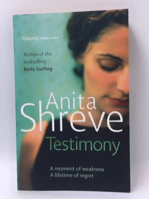 Testimony - Anita Shreve; 