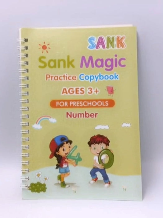 Sank Magic: Practice Copybook: Number  - Sank Magic 