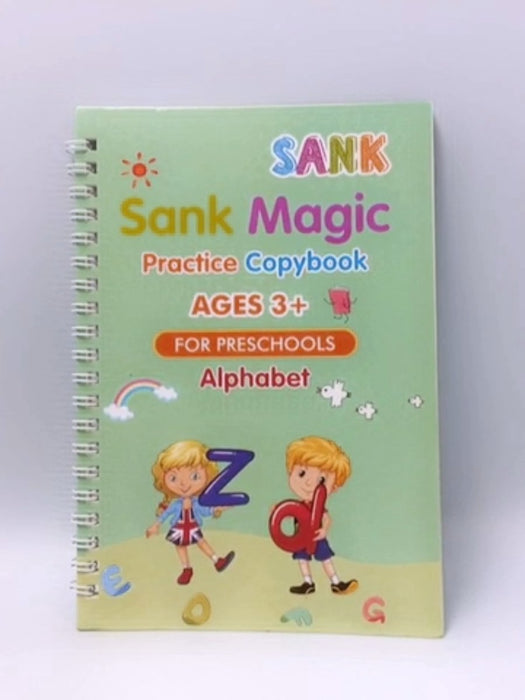 Practice Copybook: Alphabet - Sank Magic 