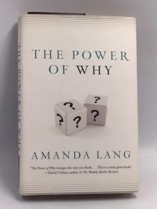 The Power of Why - Hardcover - Amanda Lang