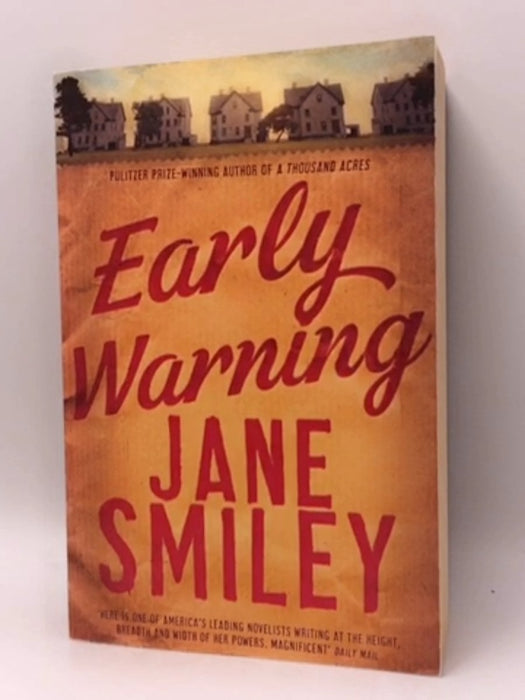 Early Warning - Jane Smiley; 