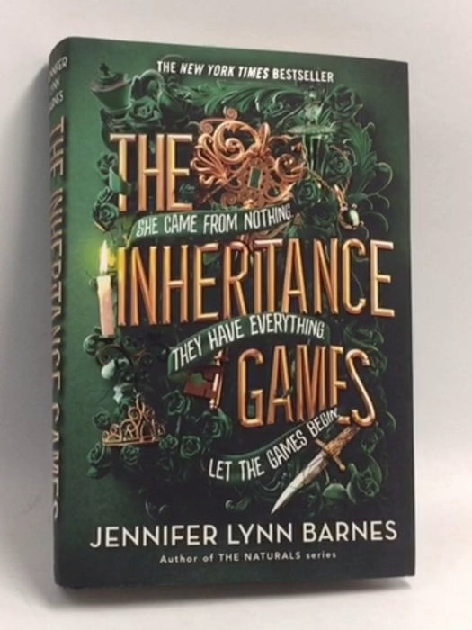The Inheritance Games- [Hardcover] - Barnes, Jennifer Lynn; 