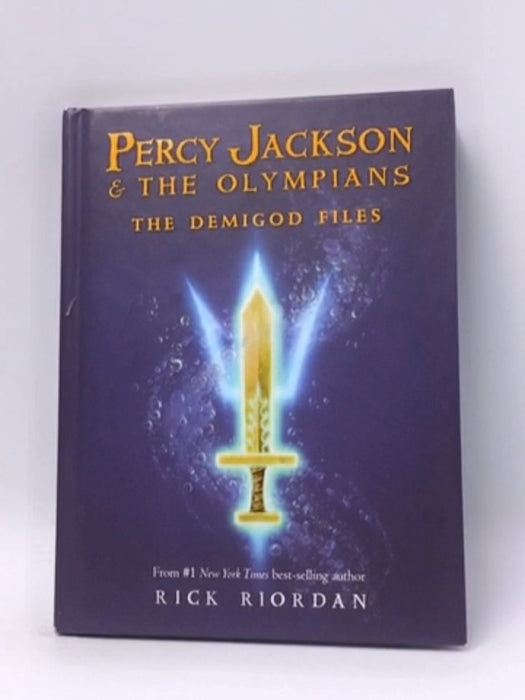 Percy Jackson: The Demigod Files- Hardcover  - Rick Riordan; 