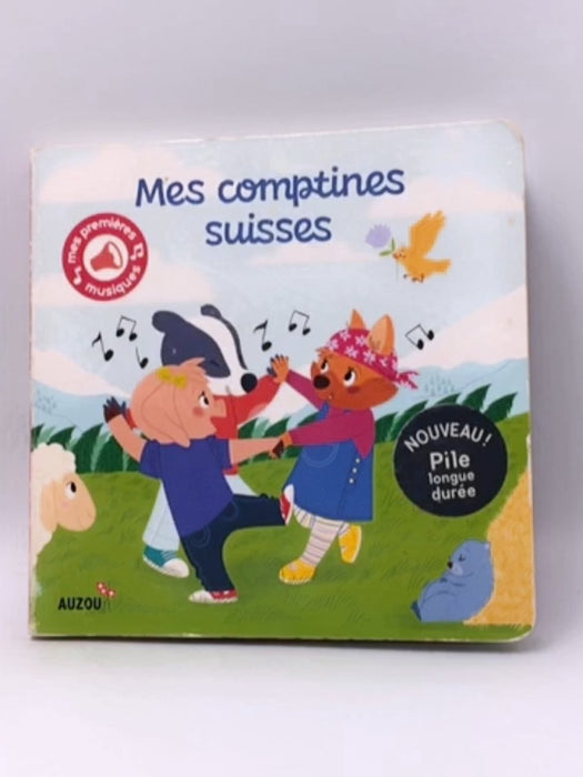 Mes comptines suisses- Boardbook - Auzou Suisse