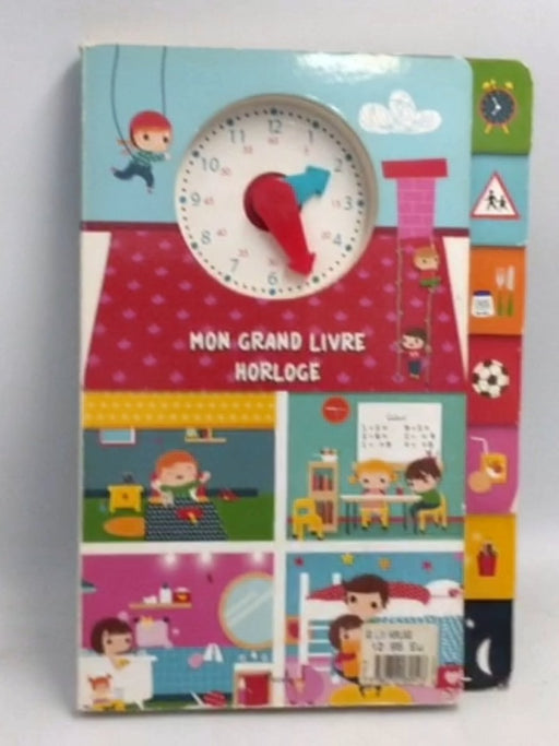 Mon grand livre horloge- Board Book - Véronique Petit 