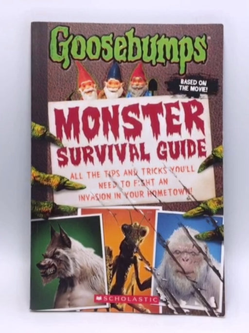 Monster Survival Guide (Goosebumps: Movie) - Susan Lurie; 