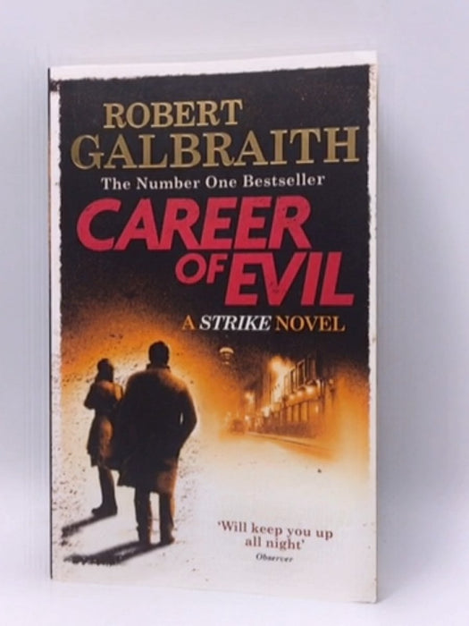 Career of Evil - Robert Galbraith; 