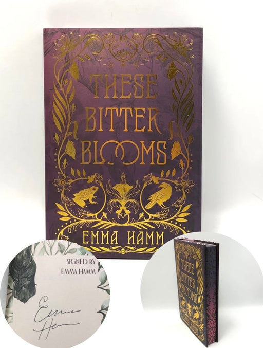 These Bitter Blooms- Hardcover  - Emma Hamm