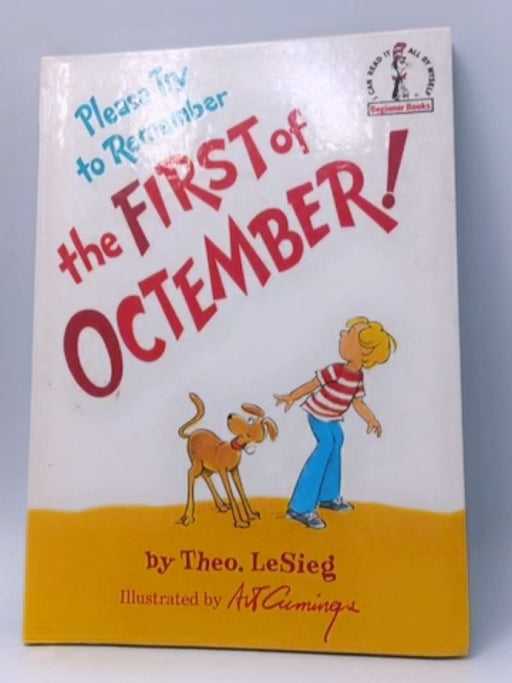 Please Try to Remember the First of Octember! (Hardcover) - Theo LeSieg ,  Art Cumings  