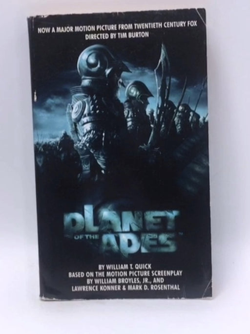 Planet of the Apes movie novelization - William T. Quick; 