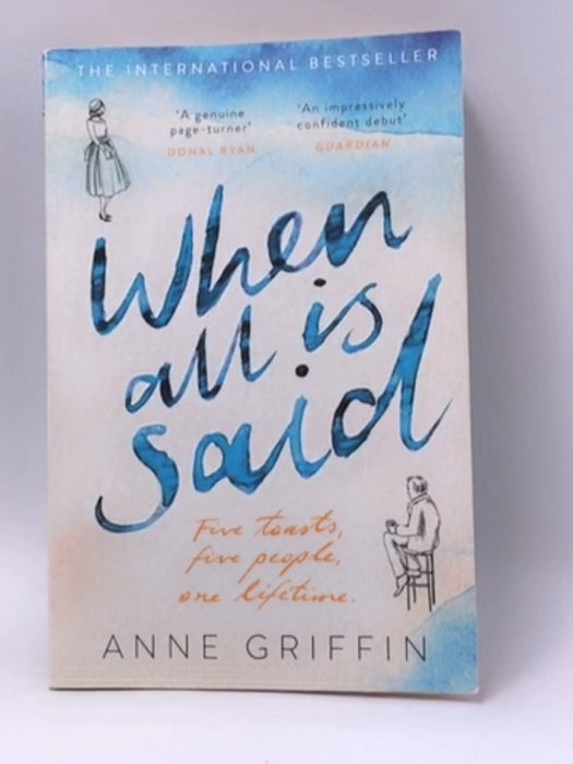 When All is Said - Anne Griffin; 