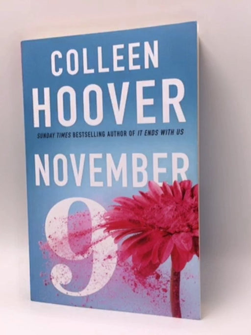 November 9 - Colleen Hoover