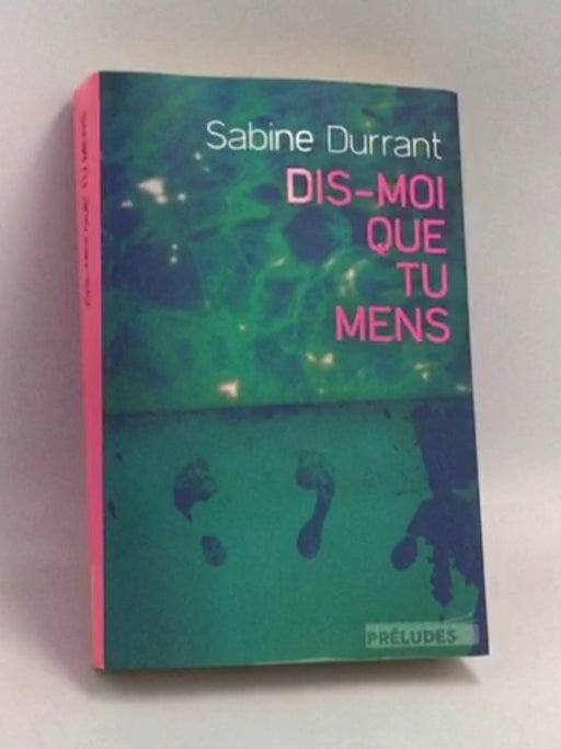 Dis-moi que tu mens - Sabine Durrant ,  Luc Rigoureau  