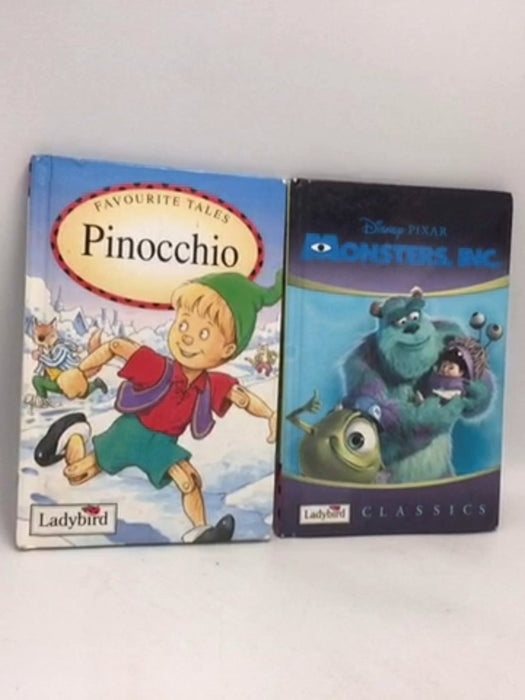 Ladybird: Pinocchio  / Monsters,INC- Hardcover - 