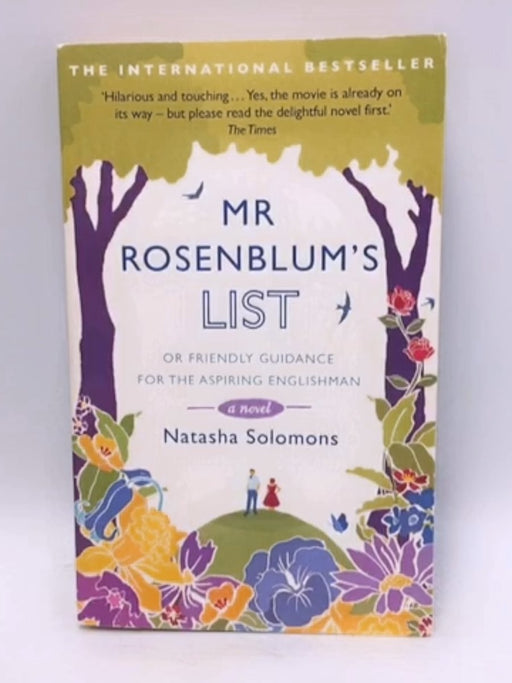 Mr Rosenblum's List: or Friendly Guidance for the Aspiring Englishman - Natasha Solomons