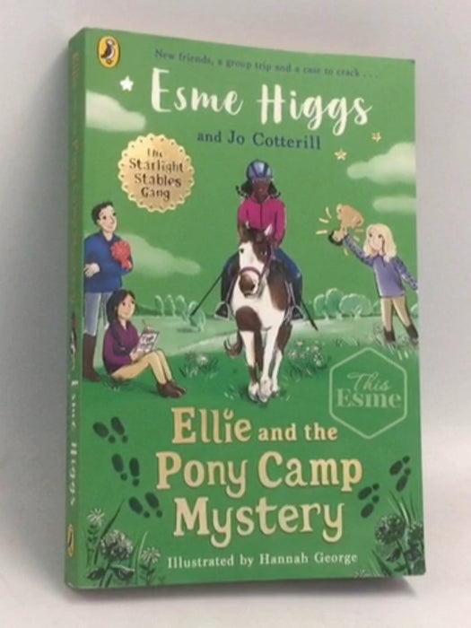 Ellie and the Pony Camp Mystery  - Esme Higgs;  Jo Cotterill
