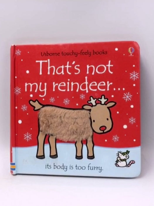 That's Not My Reindeer- Hardcover  - Fiona Watt; 