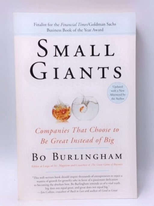 Small Giants - Bo Burlingham; 