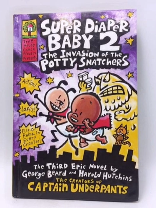 Super Diaper Baby 2 - Hardcover - Dav Pilkey; 