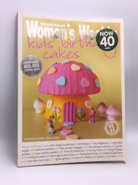 Kids' Birthday Cakes - Australian Women's Weekly; 