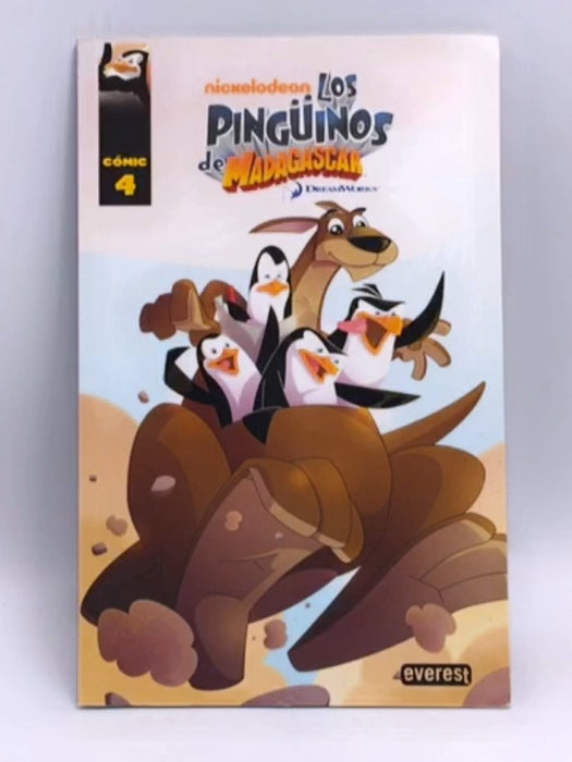 Los Pingüinos de Madagascar. Cómic 4 - Nickelodeon; 