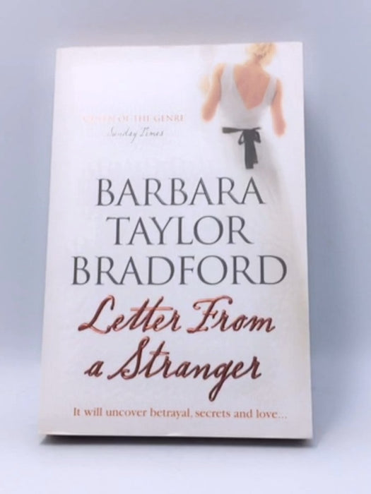 Letter From A Stranger - Barbara Taylor Bradford