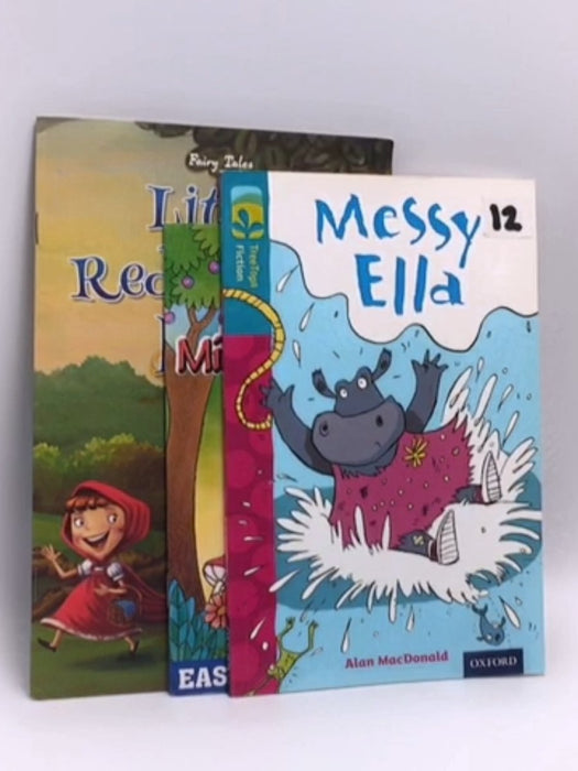 Collection of 3 : Messy Ella , Milli , Little Red Riding Hood - Alan MacDonald; 