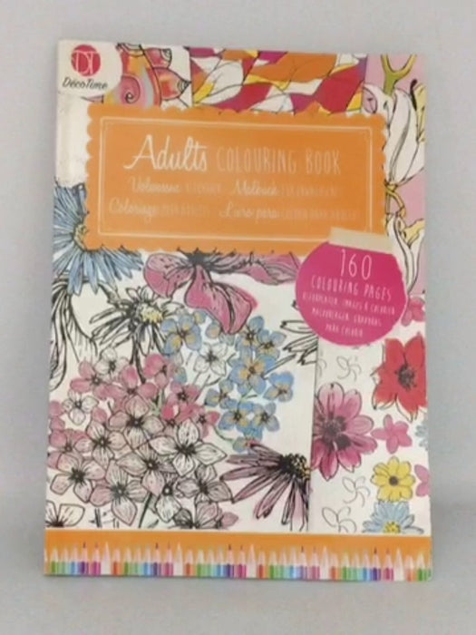 Adult Colouring Book  - DecoTime