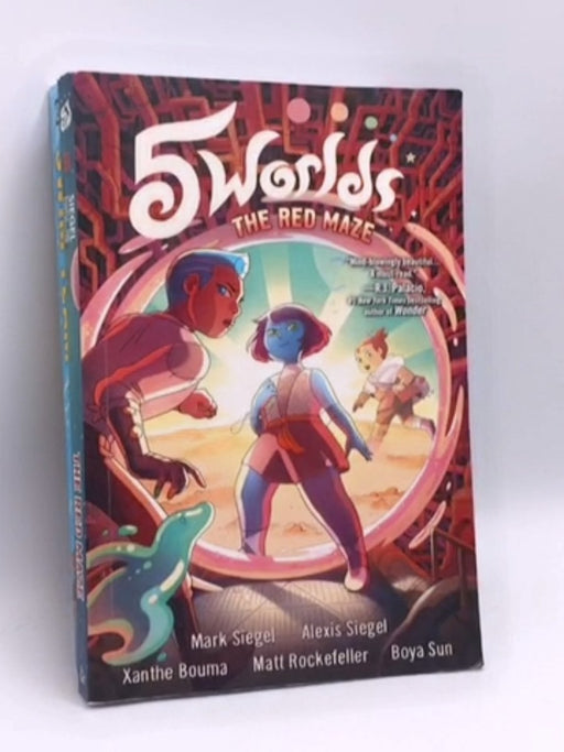 5 Worlds Book 3: The Red Maze - Mark Siegel; Alexis Siegel; 