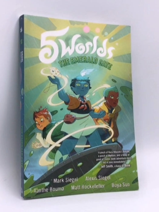 5 Worlds Book 5: The Emerald Gate - Mark Siegel; Alexis Siegel; 