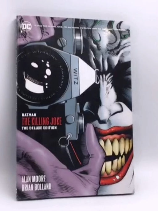 Batman: The Killing Joke Deluxe (New Edition)- [Hardcover] - Alan Moore; 