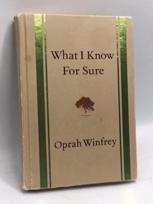 What I Know For Sure - Hardcover - Oprah Winfrey