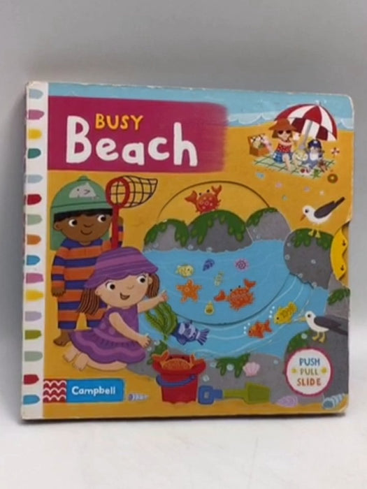 Busy Beach- Board Book - Campbell Books