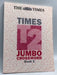 Times T2 Jumbo Crossword - Times Mind Games Staff; 