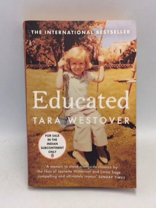 Educated - Tara Westover;