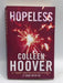 Hopeless - Colleen Hoover; 