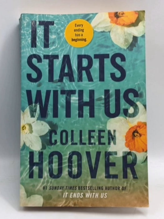 It Starts with Us - Hardcover - Colleen Hoover; 