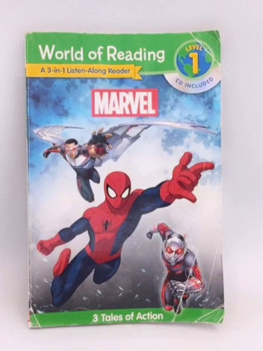 World of Reading: Marvel: Marvel 3-in-1 Listen-Along Reader-World of Reading Level 1 - Marvel Press Book Group; 