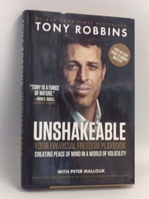 Unshakeable - Hardcover - Tony Robbins; 