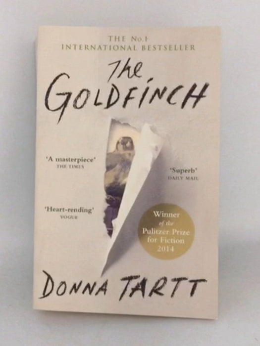 The Goldfinch - Donna Tartt; 