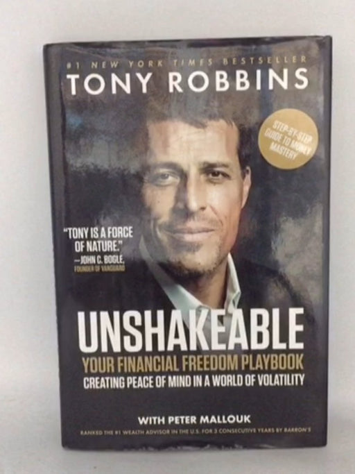 Unshakeable - Hardcover - Tony Robbins; 