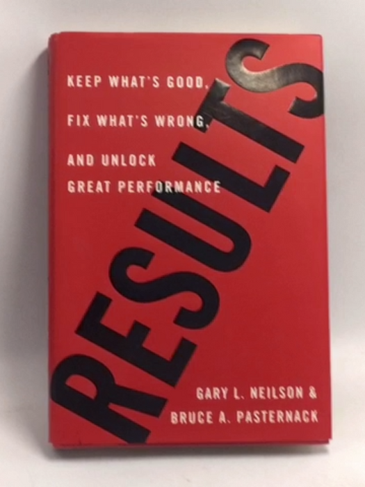 Results - Hardcover - Gary L. Neilson