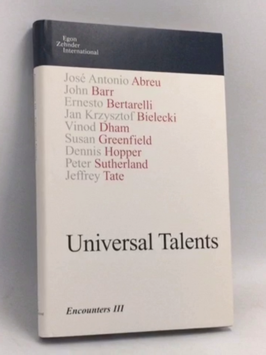 Universal Talents- [Hardcover] - Egon Zehnder International