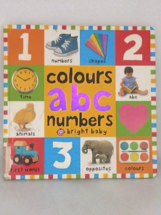 Colours ABC Numbers - Priddy Books; Roger Priddy; 