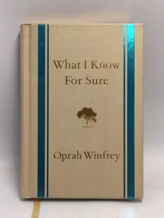What I Know For Sure - Hardcover - Oprah Winfrey