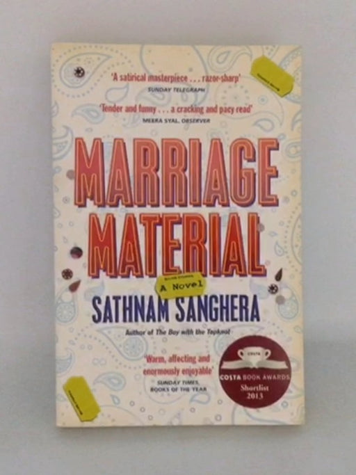 Marriage Material - Sathnam Sanghera
